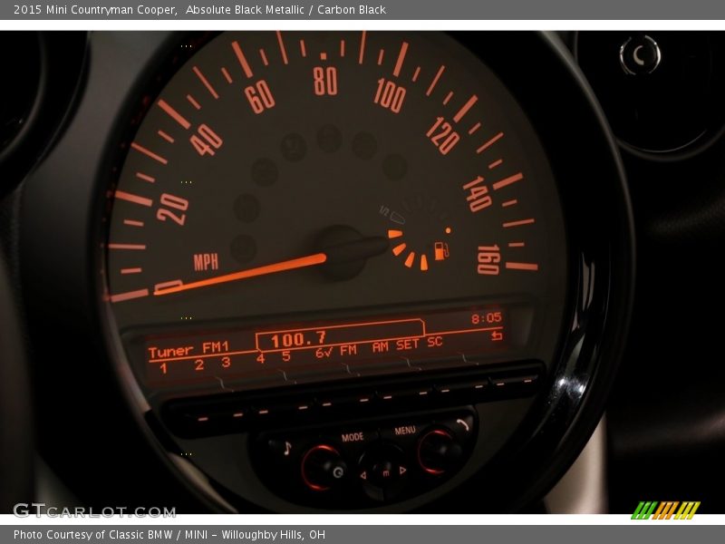 Absolute Black Metallic / Carbon Black 2015 Mini Countryman Cooper