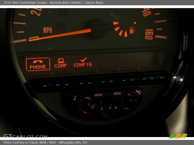 Absolute Black Metallic / Carbon Black 2015 Mini Countryman Cooper