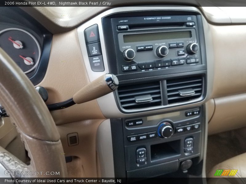 Nighthawk Black Pearl / Gray 2006 Honda Pilot EX-L 4WD