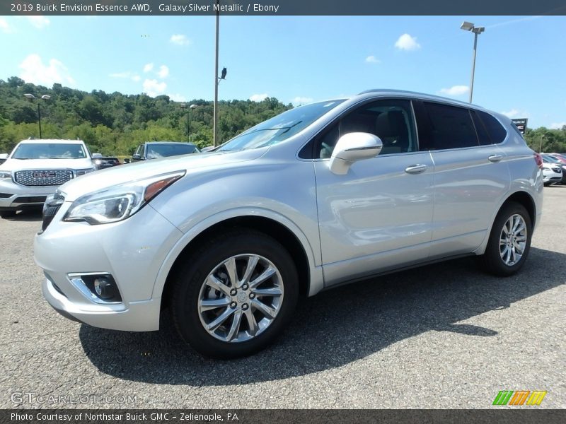 Galaxy Silver Metallic / Ebony 2019 Buick Envision Essence AWD