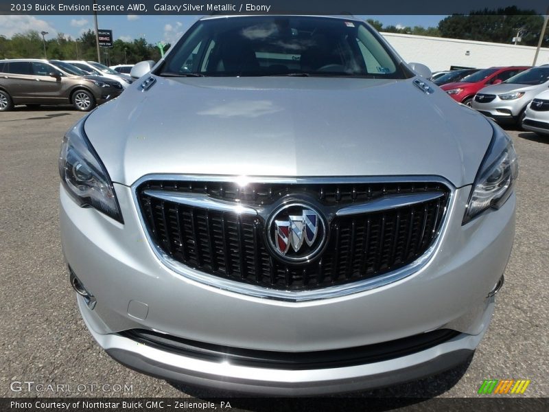 Galaxy Silver Metallic / Ebony 2019 Buick Envision Essence AWD