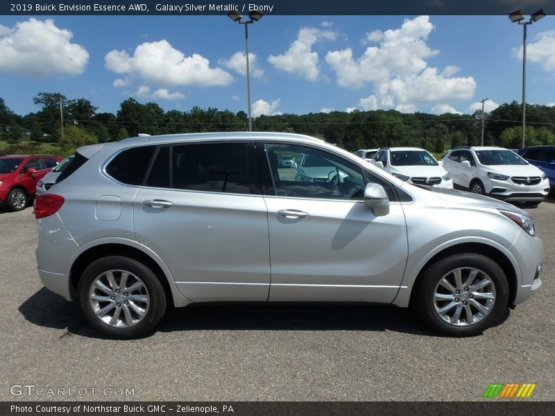 Galaxy Silver Metallic / Ebony 2019 Buick Envision Essence AWD