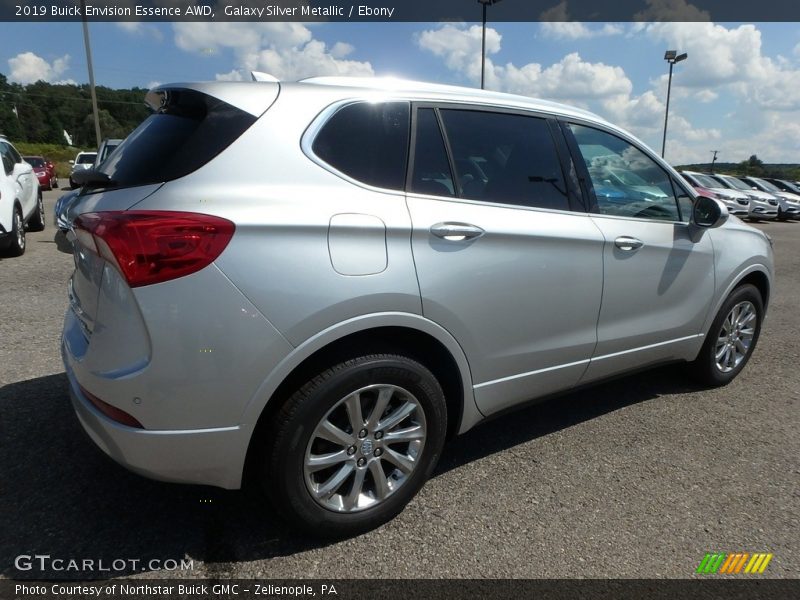 Galaxy Silver Metallic / Ebony 2019 Buick Envision Essence AWD