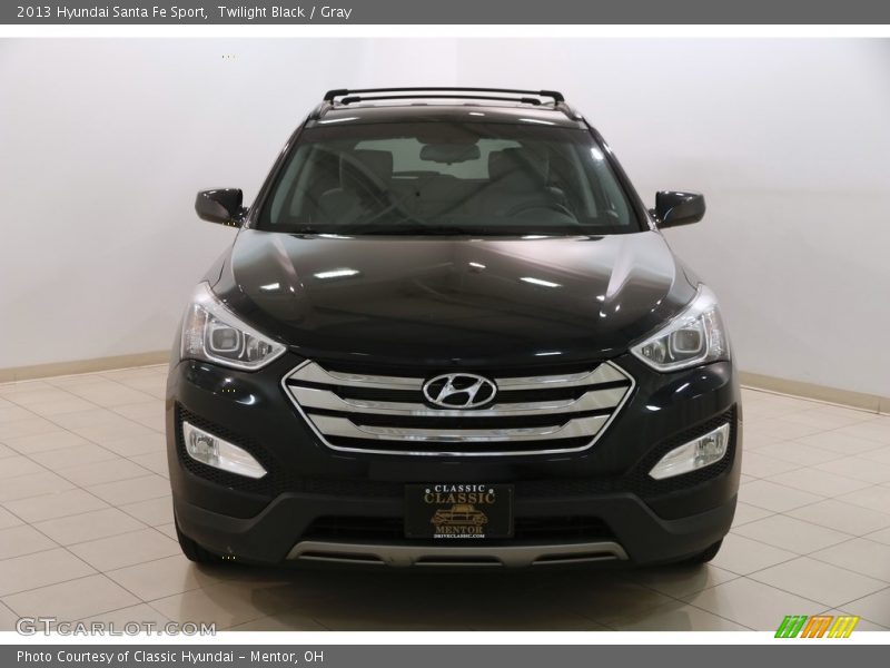 Twilight Black / Gray 2013 Hyundai Santa Fe Sport