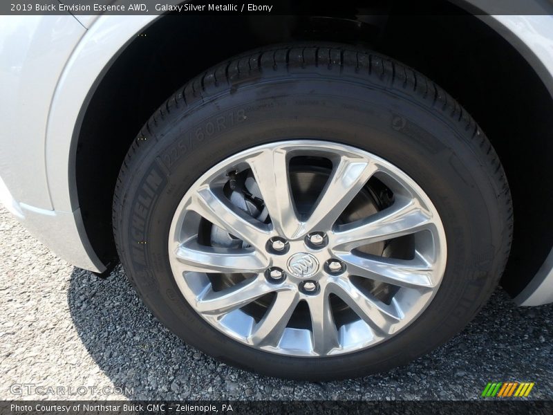 Galaxy Silver Metallic / Ebony 2019 Buick Envision Essence AWD