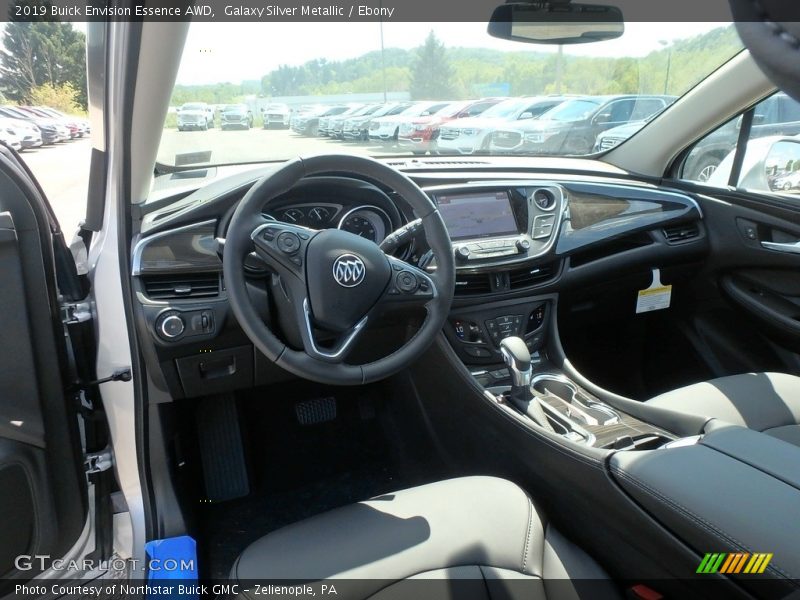 Galaxy Silver Metallic / Ebony 2019 Buick Envision Essence AWD