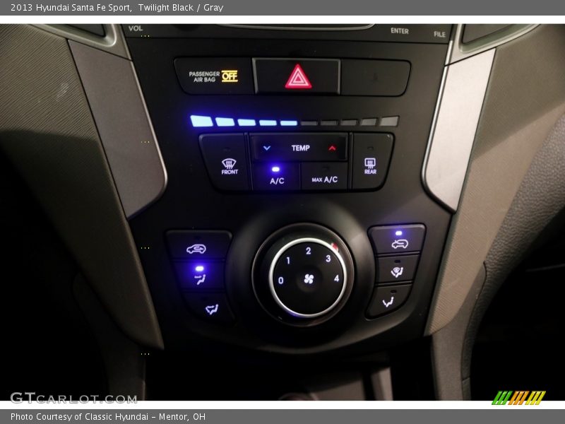 Twilight Black / Gray 2013 Hyundai Santa Fe Sport