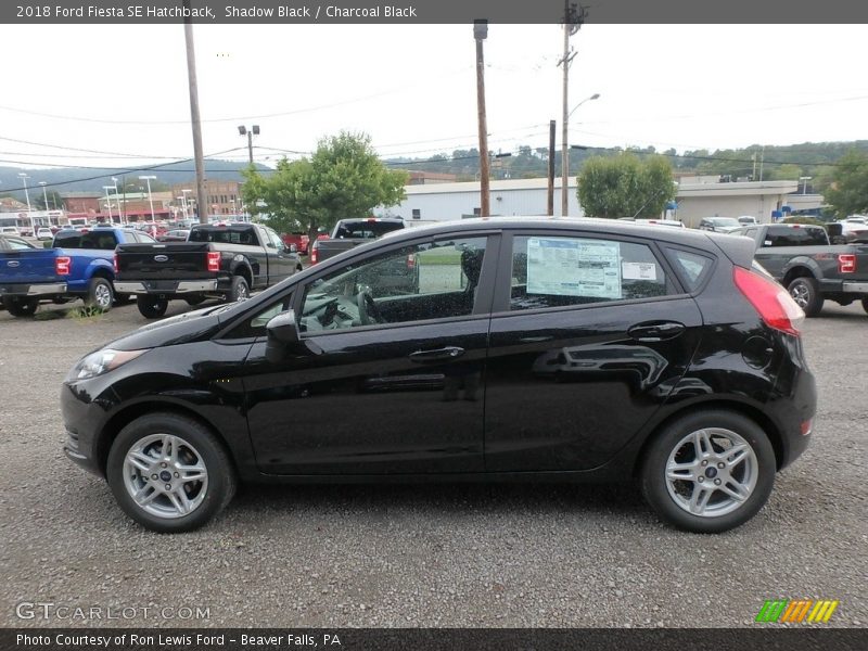 Shadow Black / Charcoal Black 2018 Ford Fiesta SE Hatchback