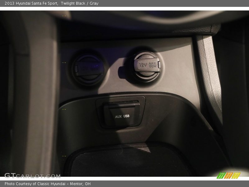 Twilight Black / Gray 2013 Hyundai Santa Fe Sport