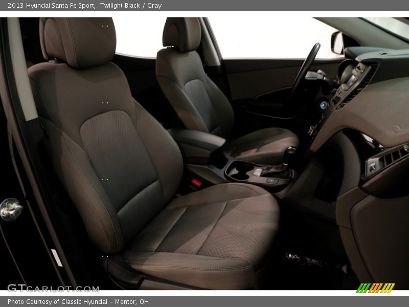 Twilight Black / Gray 2013 Hyundai Santa Fe Sport