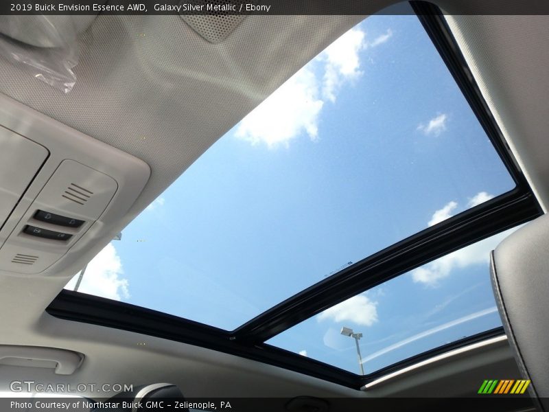 Galaxy Silver Metallic / Ebony 2019 Buick Envision Essence AWD