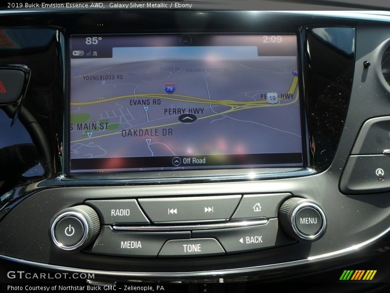 Galaxy Silver Metallic / Ebony 2019 Buick Envision Essence AWD
