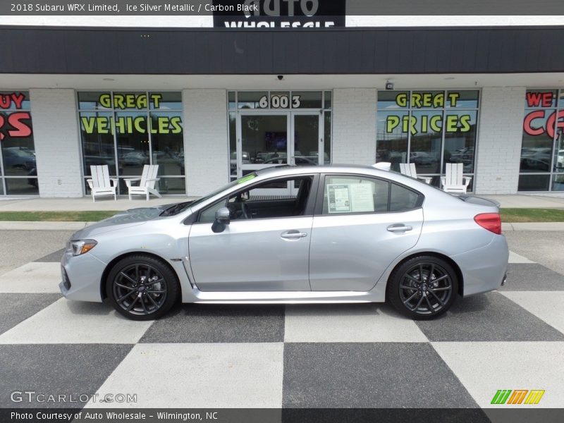 Ice Silver Metallic / Carbon Black 2018 Subaru WRX Limited