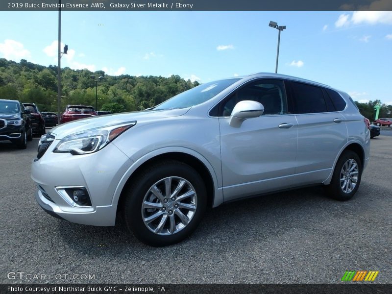 Galaxy Silver Metallic / Ebony 2019 Buick Envision Essence AWD