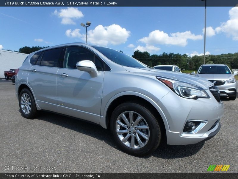 Galaxy Silver Metallic / Ebony 2019 Buick Envision Essence AWD