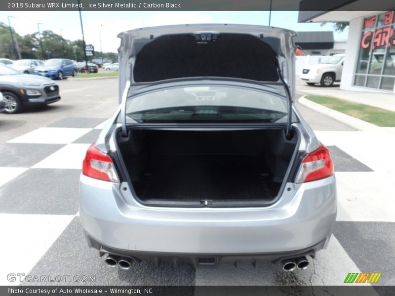 Ice Silver Metallic / Carbon Black 2018 Subaru WRX Limited