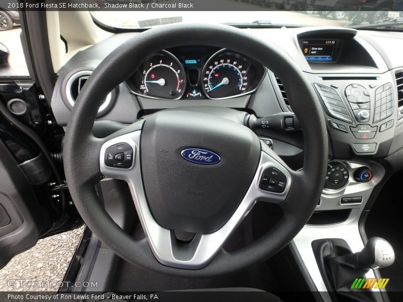 Shadow Black / Charcoal Black 2018 Ford Fiesta SE Hatchback