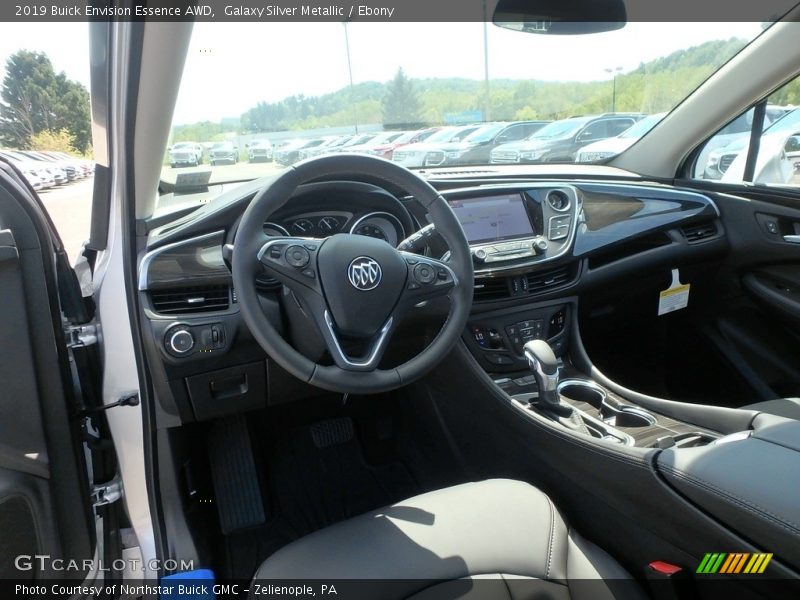 Galaxy Silver Metallic / Ebony 2019 Buick Envision Essence AWD