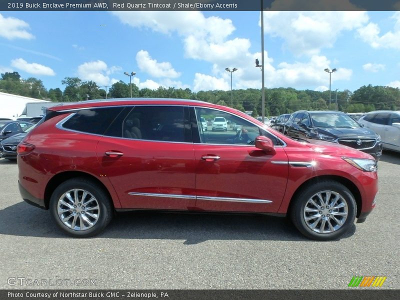 Red Quartz Tintcoat / Shale/Ebony Accents 2019 Buick Enclave Premium AWD