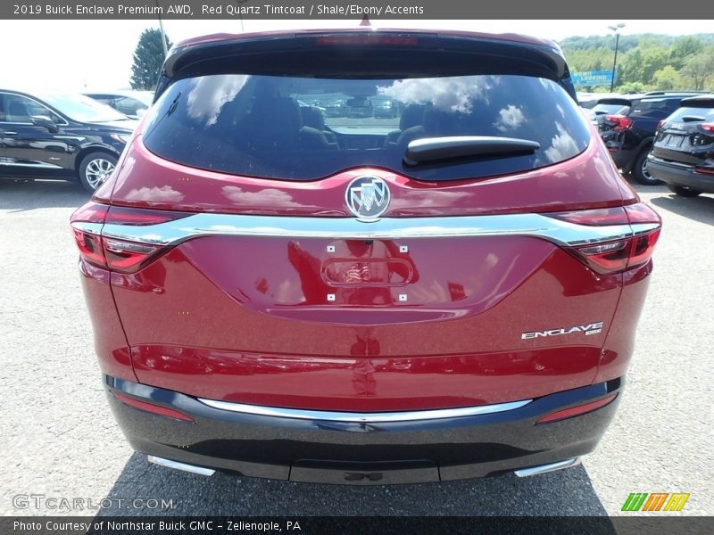 Red Quartz Tintcoat / Shale/Ebony Accents 2019 Buick Enclave Premium AWD