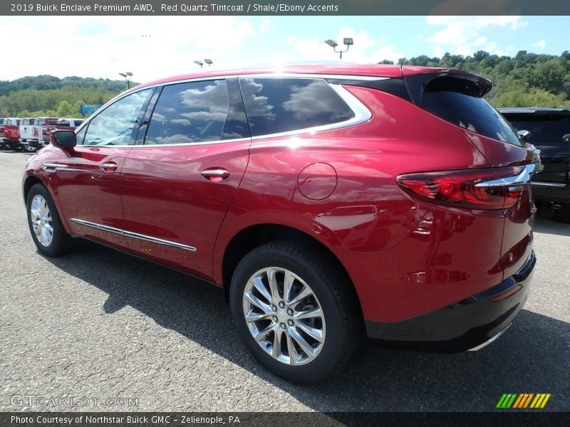 Red Quartz Tintcoat / Shale/Ebony Accents 2019 Buick Enclave Premium AWD