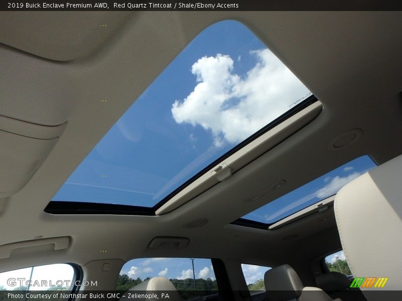 Red Quartz Tintcoat / Shale/Ebony Accents 2019 Buick Enclave Premium AWD
