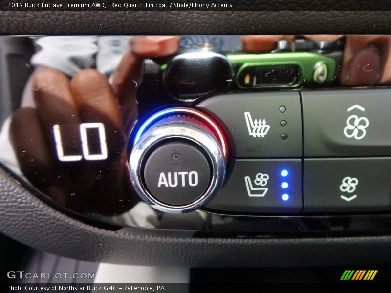 Red Quartz Tintcoat / Shale/Ebony Accents 2019 Buick Enclave Premium AWD