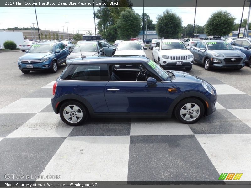 Deep Blue Metallic / Carbon Black 2014 Mini Cooper Hardtop
