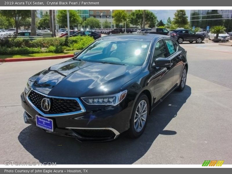 Crystal Black Pearl / Parchment 2019 Acura TLX Sedan