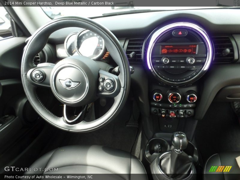 Deep Blue Metallic / Carbon Black 2014 Mini Cooper Hardtop