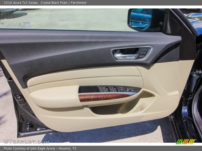 Crystal Black Pearl / Parchment 2019 Acura TLX Sedan