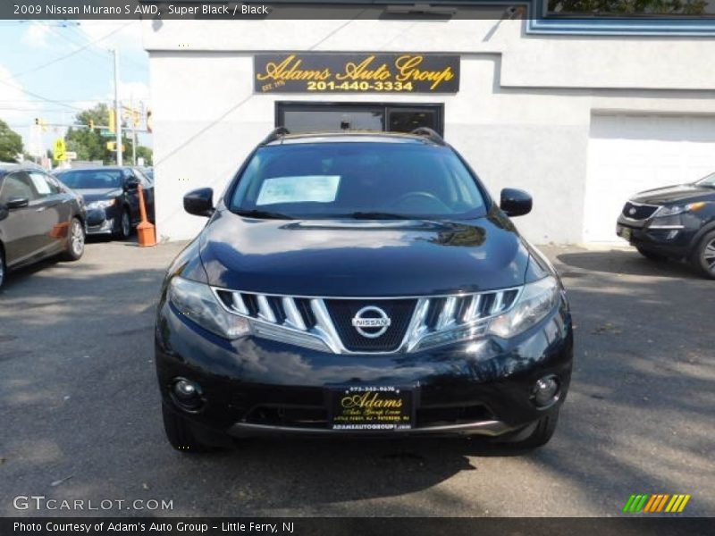 Super Black / Black 2009 Nissan Murano S AWD