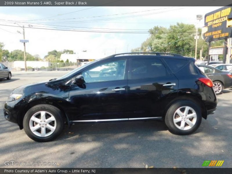 Super Black / Black 2009 Nissan Murano S AWD