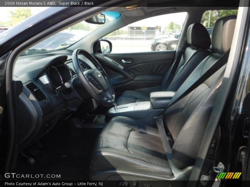 Super Black / Black 2009 Nissan Murano S AWD