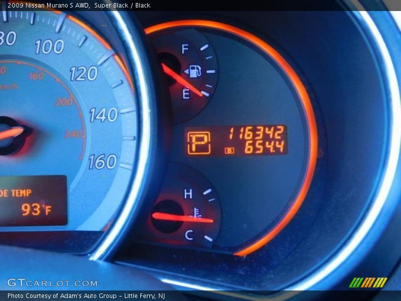 Super Black / Black 2009 Nissan Murano S AWD
