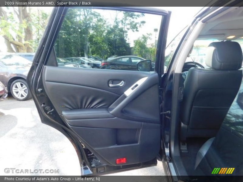 Super Black / Black 2009 Nissan Murano S AWD