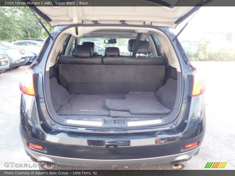Super Black / Black 2009 Nissan Murano S AWD