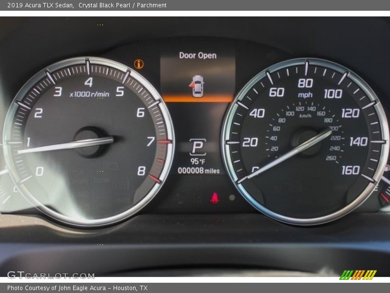 Crystal Black Pearl / Parchment 2019 Acura TLX Sedan