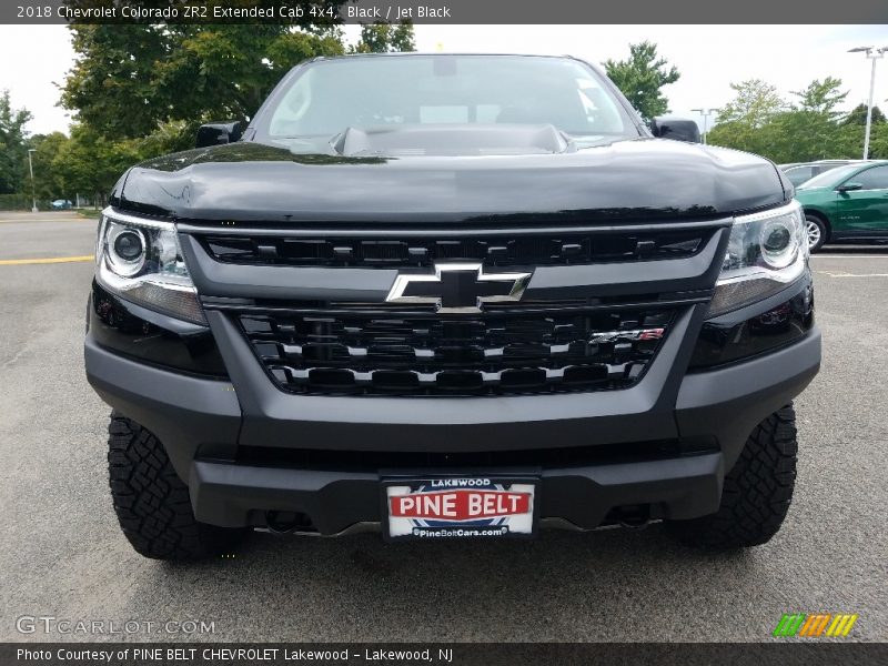 Black / Jet Black 2018 Chevrolet Colorado ZR2 Extended Cab 4x4