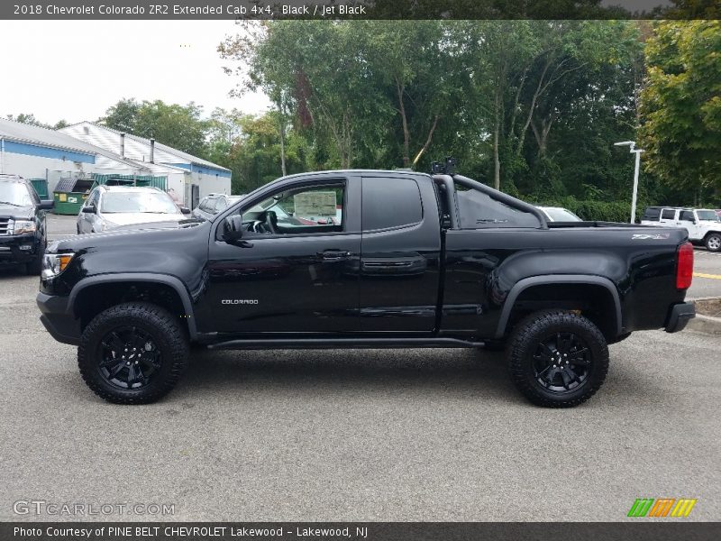 Black / Jet Black 2018 Chevrolet Colorado ZR2 Extended Cab 4x4