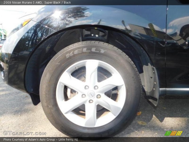 Super Black / Black 2009 Nissan Murano S AWD