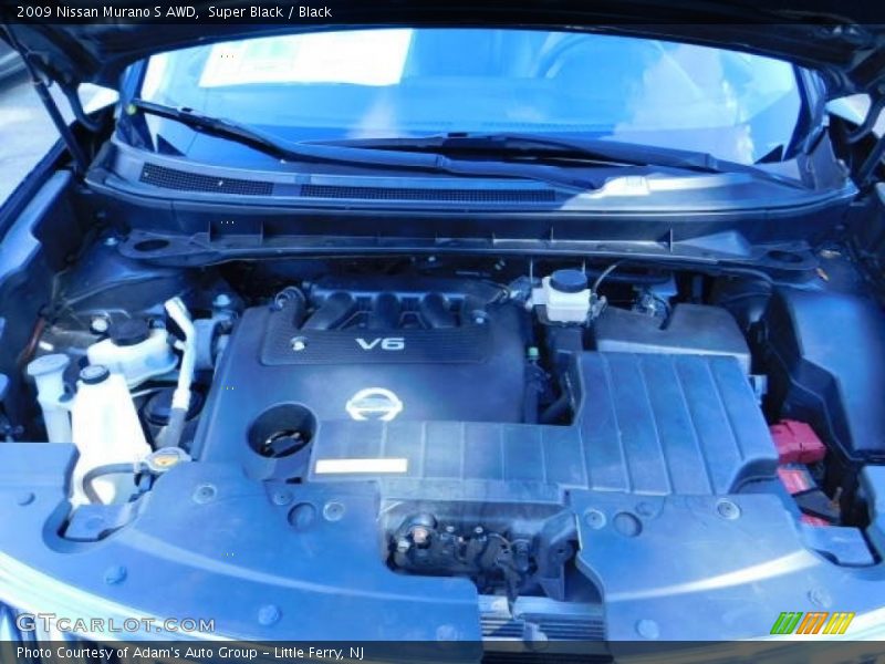 Super Black / Black 2009 Nissan Murano S AWD