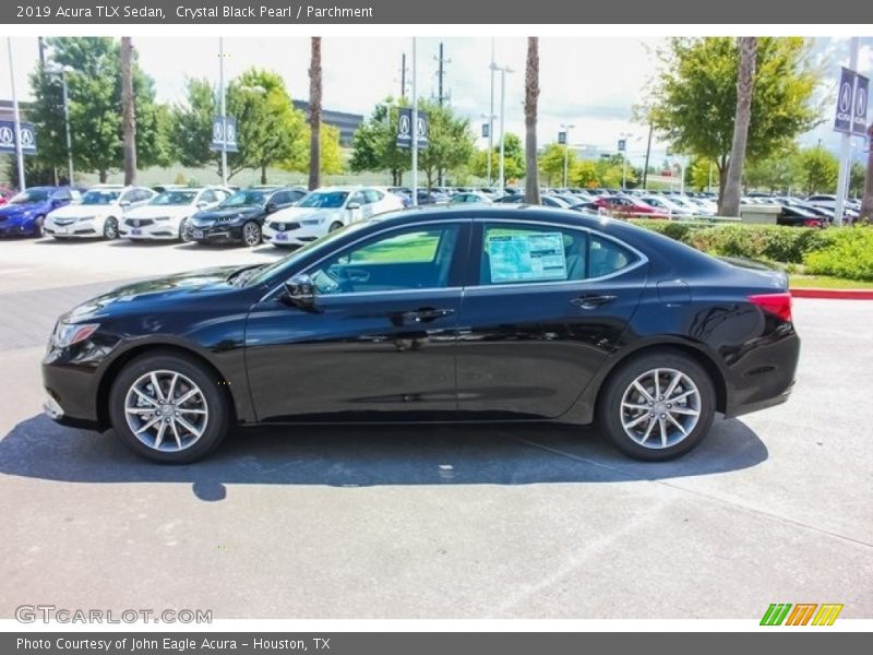 Crystal Black Pearl / Parchment 2019 Acura TLX Sedan