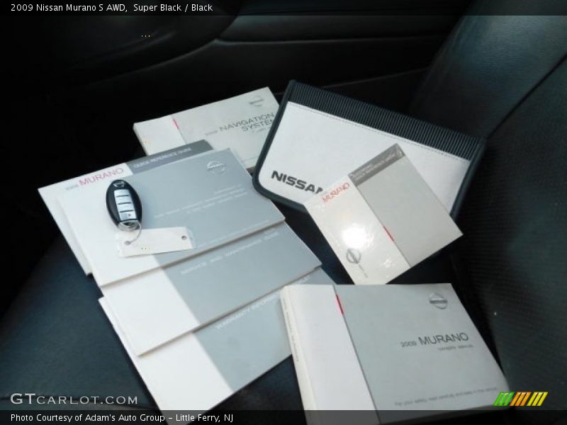 Super Black / Black 2009 Nissan Murano S AWD