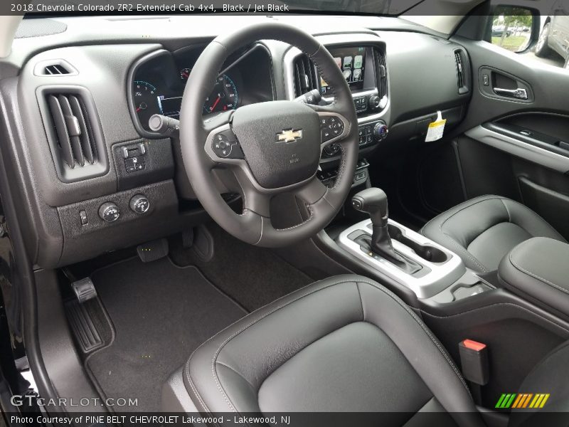  2018 Colorado ZR2 Extended Cab 4x4 Jet Black Interior