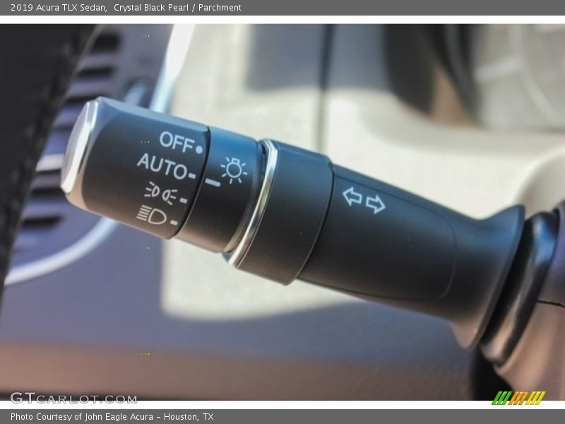 Crystal Black Pearl / Parchment 2019 Acura TLX Sedan