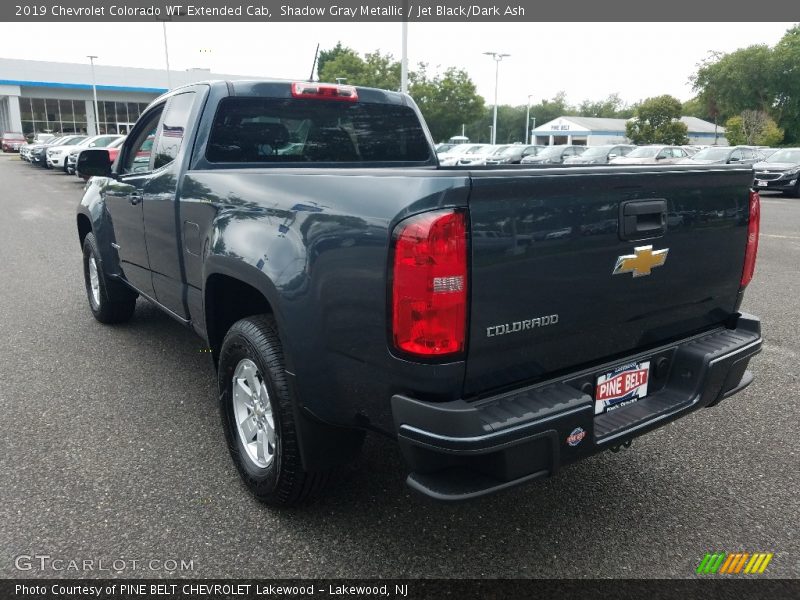 Shadow Gray Metallic / Jet Black/Dark Ash 2019 Chevrolet Colorado WT Extended Cab