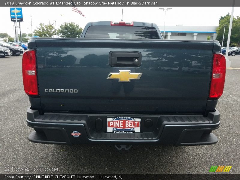 Shadow Gray Metallic / Jet Black/Dark Ash 2019 Chevrolet Colorado WT Extended Cab