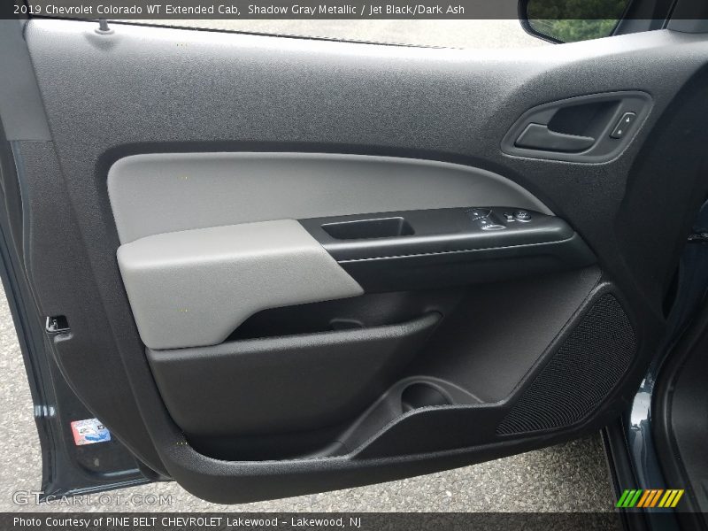 Shadow Gray Metallic / Jet Black/Dark Ash 2019 Chevrolet Colorado WT Extended Cab