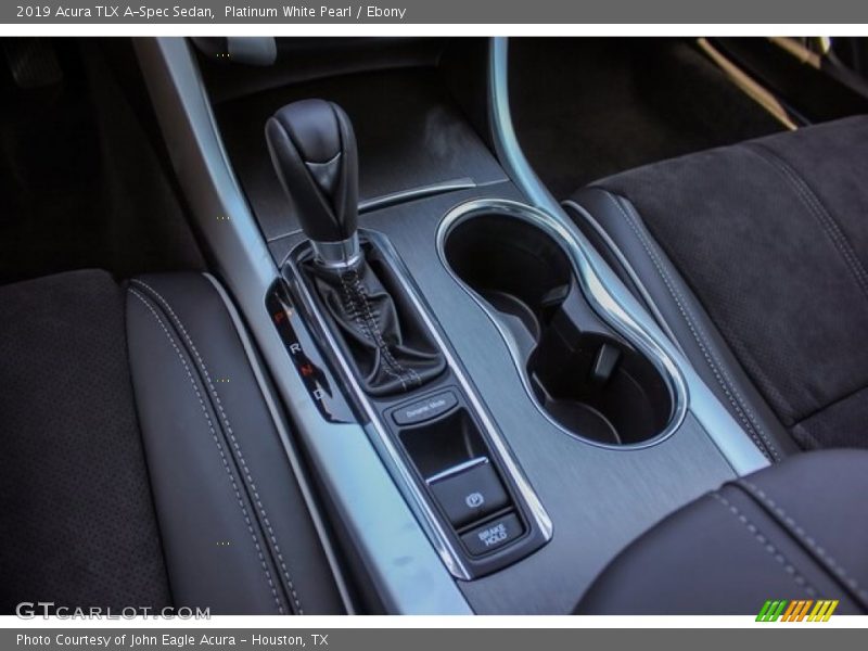 Platinum White Pearl / Ebony 2019 Acura TLX A-Spec Sedan
